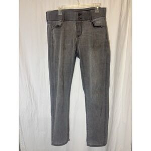 Women's APT 9 Jeans Straight Leg Stretch Classic Rise Gray Size 12 HH24